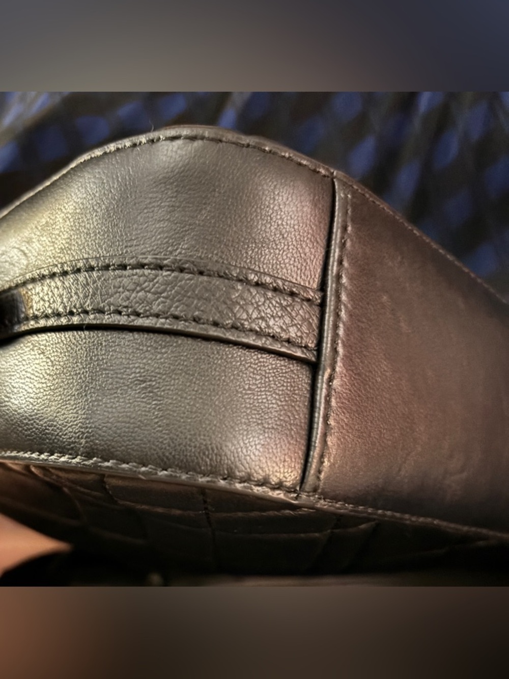 Kurt Geiger Black Quilted Leather Crossbody-Black Matte Hardware, NEW, R-$165 - Picture 14 of 14